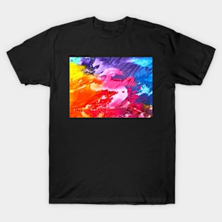 Acrylic Colour Painting T-Shirt